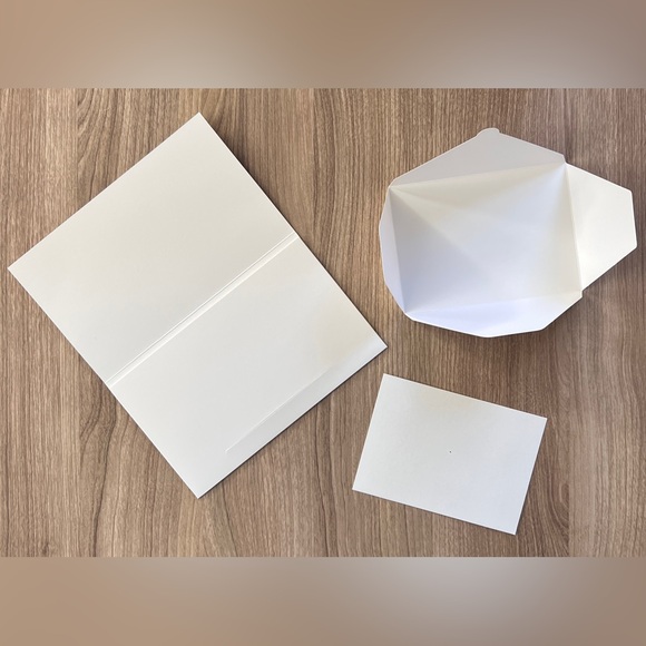 Dior Empty White Pebble Box w/ Ribbon Key Chain Fob Tissue Gift + Receipt Holder - Picture 8 of 11